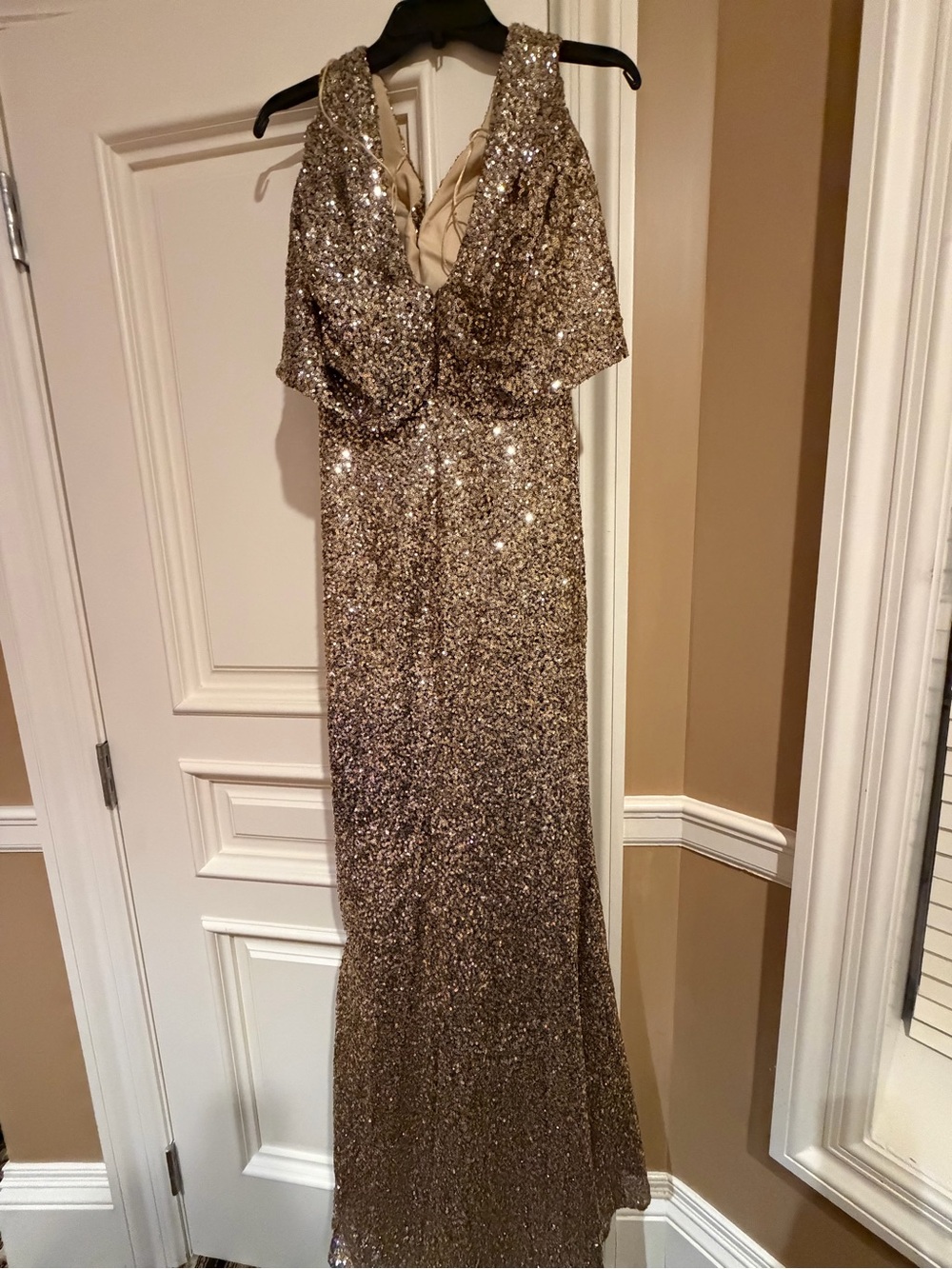 Sequin evening jacket